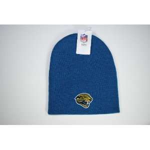   Jacksonville Jaguars Teal Knit Beanie Cap Winter Hat 