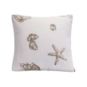  Beach House Coral 18 Square Toss Pillow