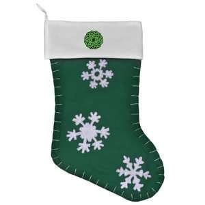    Felt Christmas Stocking Green Celtic Knot Wreath: Everything Else