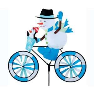  Snowman Bike Spinner   Perfect Garden Accent Everything 