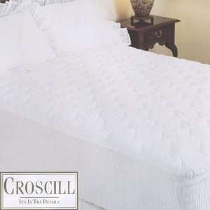  Croscill 250 Thread Count Cotton Sateen Mattress Pad