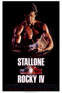 Rocky 4 27 x 40 Movie Poster, Sylvester Stallone, B  
