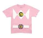 Mighty Morphin Power Rangers Pink Costume T Shirt
