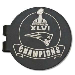   Super Bowl XLVI Championship Laser Etched Money Clip Sports