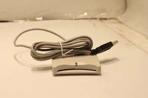 SCM SCR331 Military CAC USB Smart Card Reader White 904875  