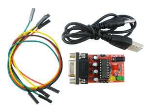 RS232 To TTL Converter Module MAX232EPE+Power/4ps cable  