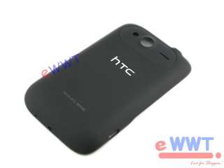 for HTC Wildfire S A510e Black Back Battery Door Cover Repair Part 