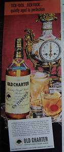 1948 OLD CHARTER Kentucky Straight Bourbon Whisky Ad  