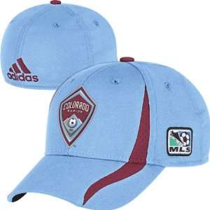 Colorado Rapids Blue adidas Authentic Player Flex Hat