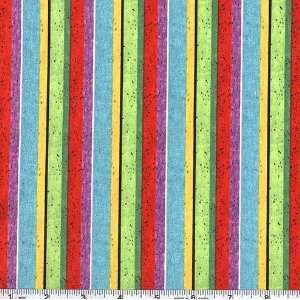  45 Wide Michael Miller Tejas Stripeo Brite Fabric By The 