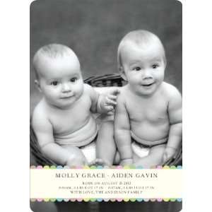  Tiny Prints for Tiny Babies   Baby Birth Announcements 