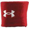 Under Armour 3 Performance Wristband   Mens   Red / White