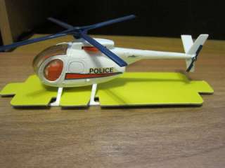   : 921 HUGHES 369 POLICE HELICOPTER GUC Boxed 1974 Die Cast  