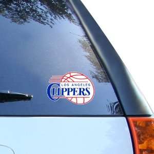    Los Angeles Clippers Reusable Static Window Cling Automotive