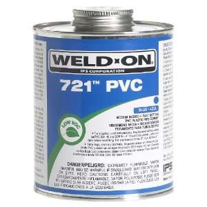  Weldon 10163 1/2 Pint 721 PVC Cement, Blue