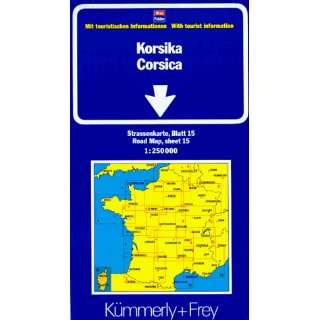 Corsica (Regional Maps   France): 9783259012956:  Books