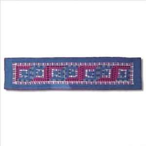  Patch Magic TRRLC Red Log Cabin Large Table Runner