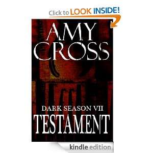 Testament (Dark Season VII) Amy Cross  Kindle Store