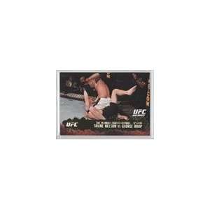   Topps UFC Gold #112   Shane Nelson George Roop: Sports Collectibles