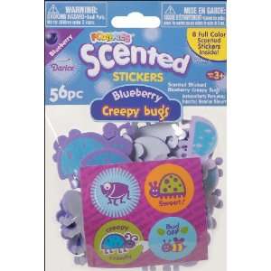   : Foam Scented Stickers 56/Pkg Blueberry Creepy Bugs: Home & Kitchen