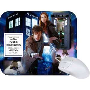  Rikki Knight Dr Who Tardis Dalek Design Mouse Pad Mousepad 