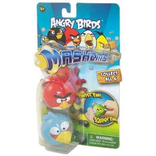 Angry Birds Toys   Mashems   2 PACK (Blue & Red Birds)  