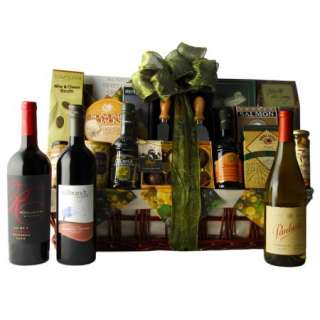 Bountiful Vineyard Wine Gift Basket 