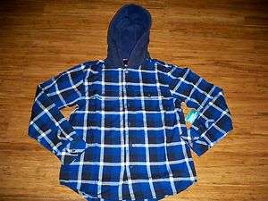 NWT Quiksilver Hooded Shirt Boys Small (8/10) $42  