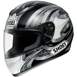   Lance TC 5 Full Face Motorcycle Helmet Black Extra Small Automotive