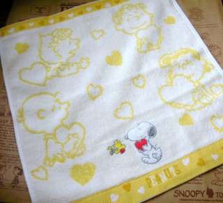 pcs Peanuts Snoopy Embroidered Face Towels 34x36cm  