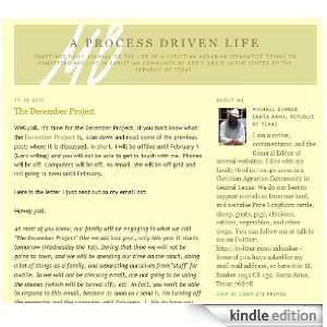  A Process Driven Life: Kindle Store: Michael Bunker