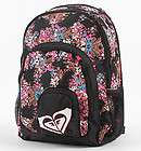 Roxy Noble Trek Twilight Backpack Laptop Bag Floral NEW