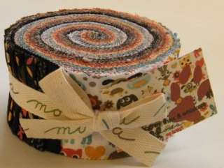 FABRIC Jelly Roll MAX & WHISKERS by basicgrey MODA  