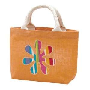  Burlap Shopping Bag  Orange Toys & Games