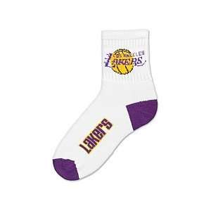  Los Angeles Lakers NBA Mens Size Large Socks 8 13 Sports 