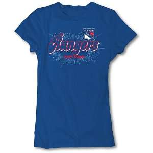 5Th And Ocean New York Rangers Womens S/S Tee Small  