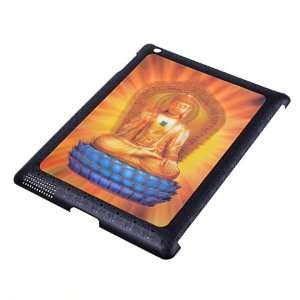   3D Buddha Hard Back Cover Case for Apple iPad 2 Computers