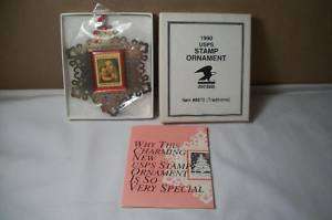 1990 Limited Edition USPS Traditional Stamp Ornament  