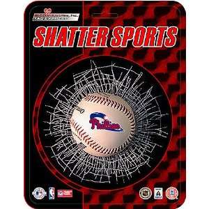 Philadelphia Phillies MLB Shatter Ball Window Decal by Rico Industries