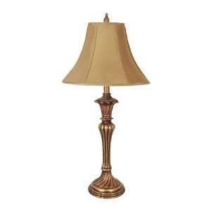  Antique Gold Classic Table Lamp: Home Improvement