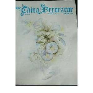  THE CHINA DECORATOR MAGAZINE   SEPTEMBER 1974   VOLUME 19 