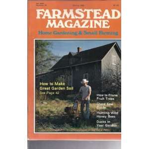  Farmstead (The Magazine of Home Gardening & Country Living 