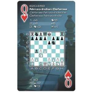  52 Chess Openings Playing Cards Toys & Games