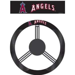    Anaheim Angels POLY SUEDE STEERING WHEEL COVER: Home Improvement