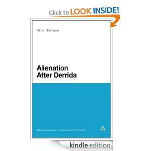 Alienation After Derrida (Continuum Studies in Continental Philosophy 