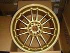 18 Volk Racing 18x8 5x114.3 +38 RE30 Gold (1) Wheel Rim Volks