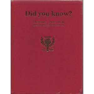  Did you know? Fascinating facts from Encyclopaedia 