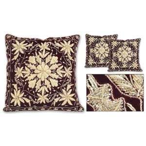  Bells and Blooms, cushion covers (pair)