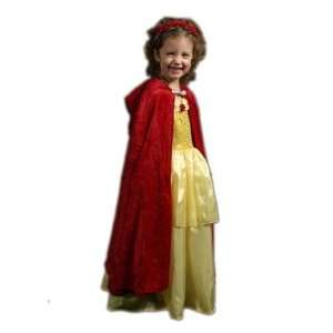    Cloak Red Childrens Costume Dress Up Halloween 