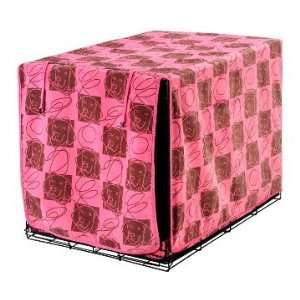   Pet Products 10484 XXL Luxury Crate Cover   Tickled Pink